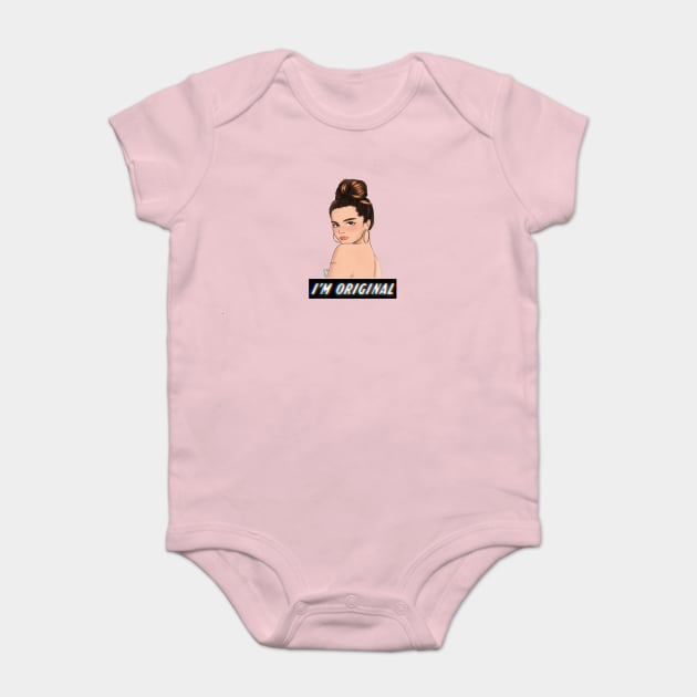 i am oroginal Baby Bodysuit by artby-shikha